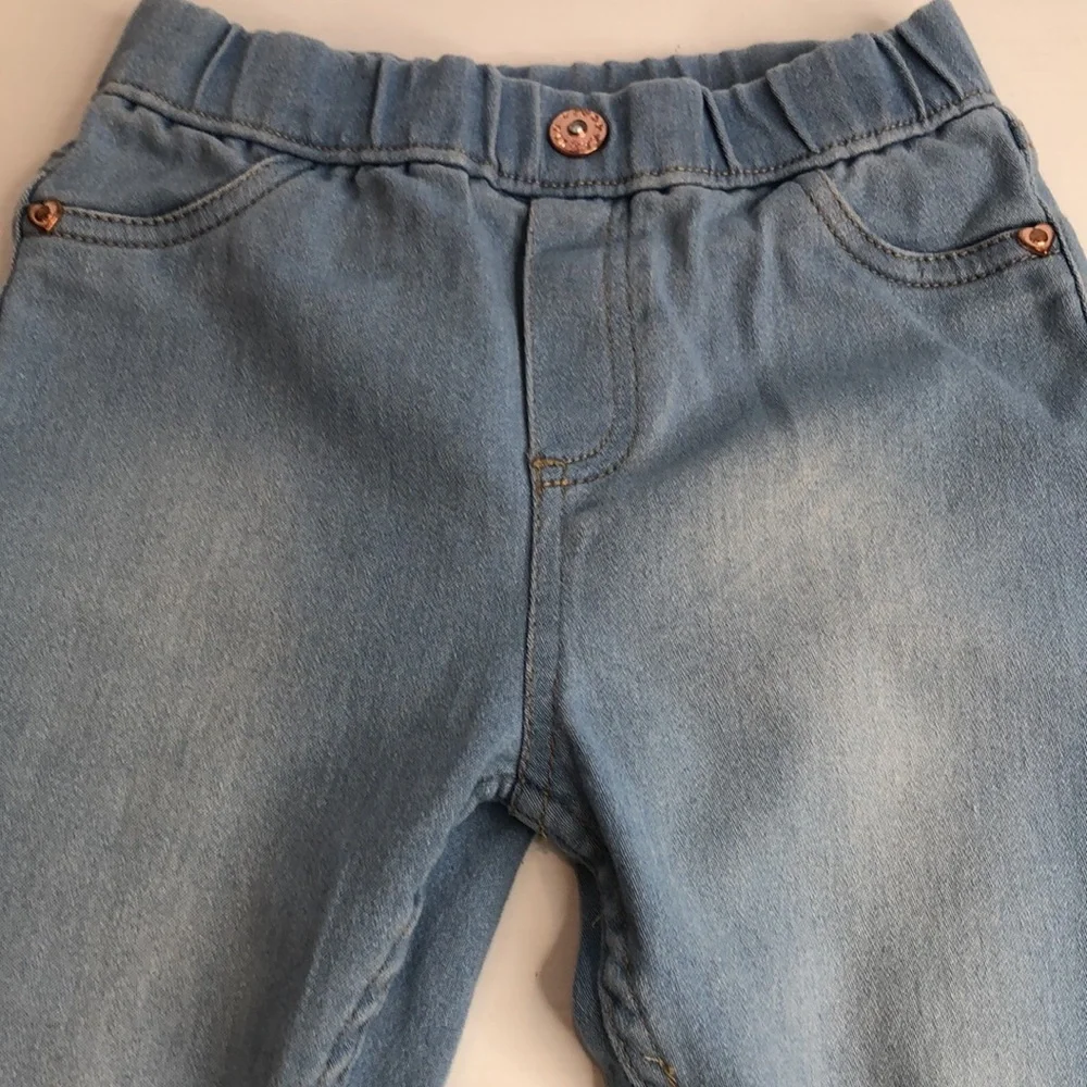 VINCE CAMUTO Light Blue Stretch Denim Jeans Leggings Jeggings Girl's Size 5
